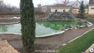 Строительство плавательного пруда в Краснодаре