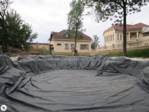 Строительство плавательного пруда в Краснодаре