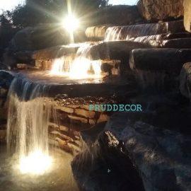 Водопад и декоративный пруд в Краснодаре под ключ в Краснодаре и крыму